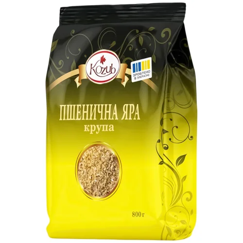 КРУПА ПШЕНИЧНА ЯРА КОЗУБ 800Г