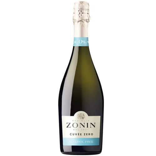 Напій винний Zonin Cuvee Zero газований білий 0% 0,75л