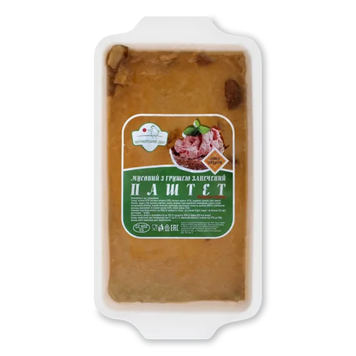 Паштет Мусовий З Грушею Запечений, в/ґ, 1 кг