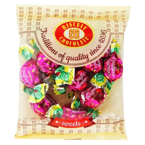 Цукерки Бісквіт-Шоколад Графиня вишенька глазуровані 205г