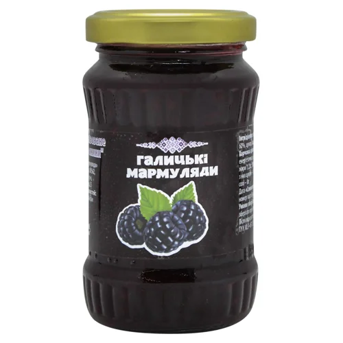 Варення Галицькі Мармуляди з ожини 180мл