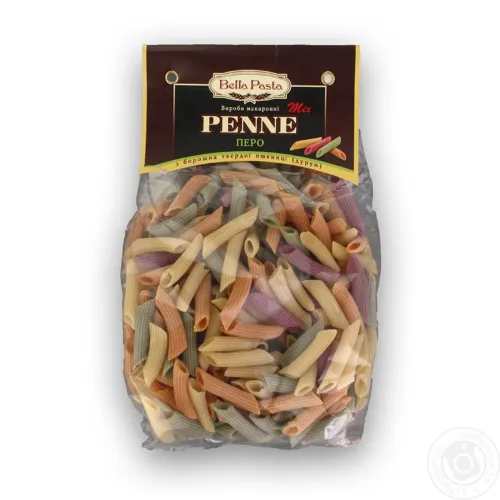 Макаронні вироби Bella Pasta Penne Mix перо 400г