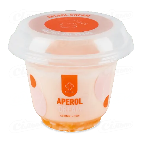 Морозиво Spell Aperol Cream сорбет апельсин цукати, 130г