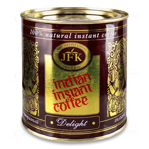 Кава розчинна JKF Indian instant з залізній банці, 180г