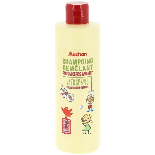 Шампунь Auchan Kids 2n1 Cherry&Sweet Almond 250мл