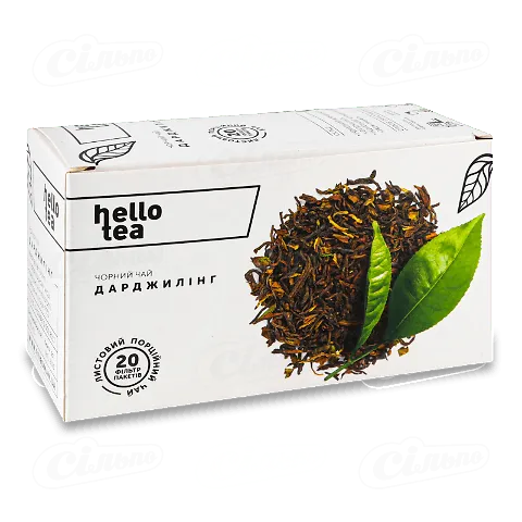 Чай чорний Hello Tea Дарджилінг, 20*2,5г