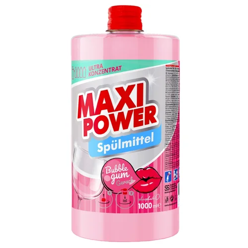 Засіб для миття посуду Maxi Power Бабл Гам запаска 1л
