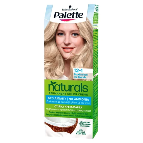 Фарба для волосся Palette Naturals без аміаку 12-1 білий пісок