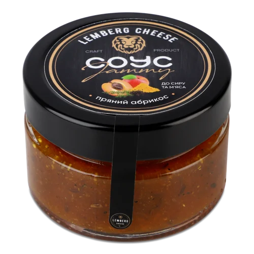 Джем-Соус Пряний Абрикос, Вищого Ґатунку, С/Б 120г
