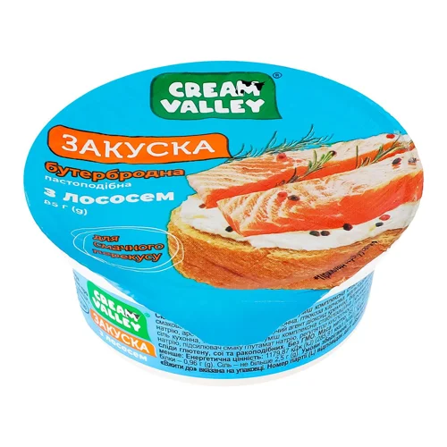 Закуска Cream Valley з лососем 85г