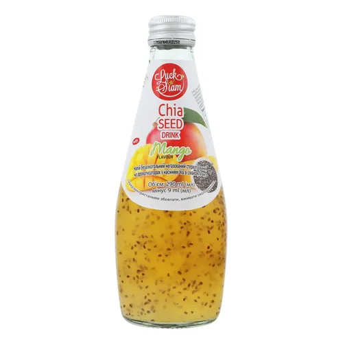 Напій безалкогольний негазований з насінням чіа Манго Luck Siam с/пл 290мл