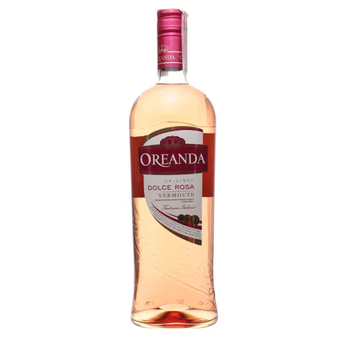 Вермут 1л 15% рожевий солодкий Dolce Rosa Oreanda пл