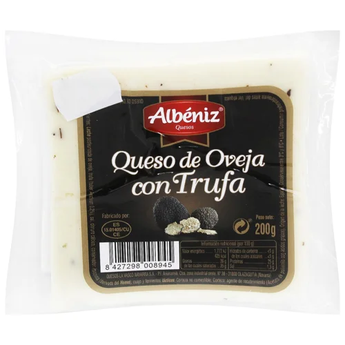 Сир Albeniz овечий з трюфелем 50% 200г