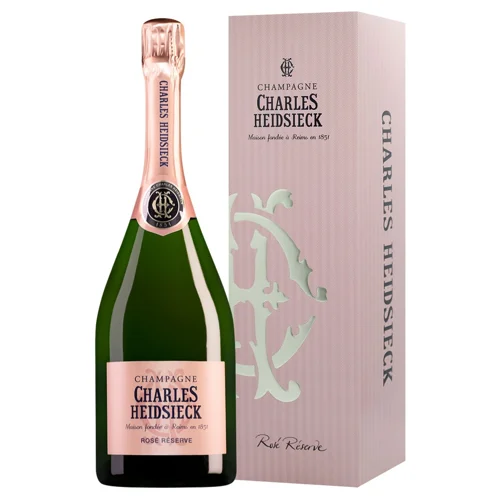 Шампанське Charles-Heidsieck Rose Reserve рожеве брют 12% 0,75л
