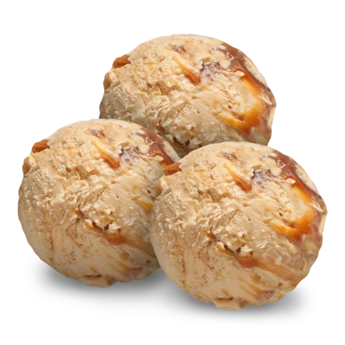 Морозиво Низькокалорійне Молочне Солона Карамель в/ґ, 1 кг