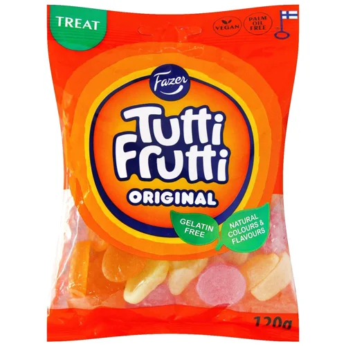 Цукерки Fazer Tutti Frutti Original жувальні 120г