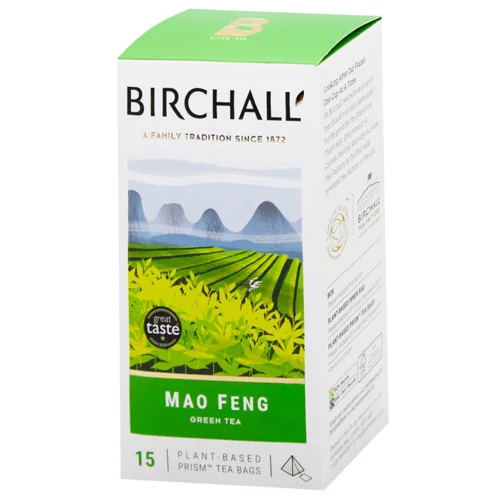 Чай зелений в пакетиках ТМ BIRCHALL 65 г