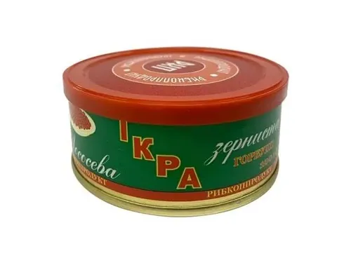 Ікра Рибкоппродукт лососева зерниста горбуші 100г
