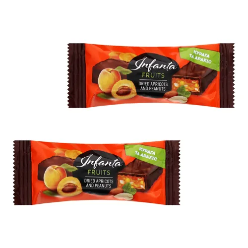 Цукерки глазуровані кондитерською глазур'ю Infanta Vale кг в асорт