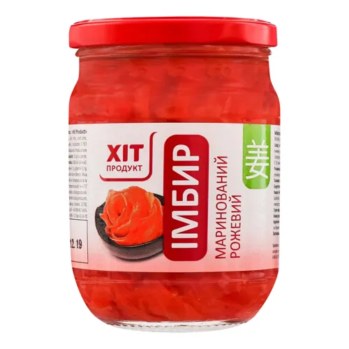 Імбир маринований рожевий Хіт продукт с/б 230г