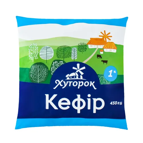 Кефір 1% Хуторок м/у 450г