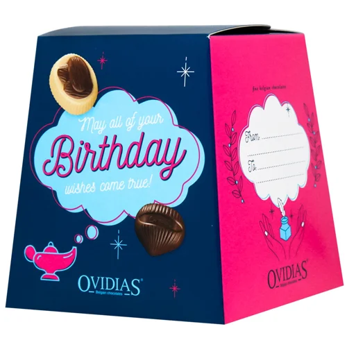 Шоколадні цукерки Happy Birthday ТМ OVIDIAS 200 г