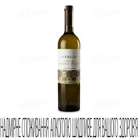 Вино Iveriuli Алазанська долина біле напівсолодке, 0,75л