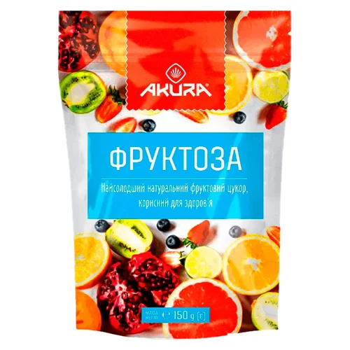 Фруктоза Akura 150г