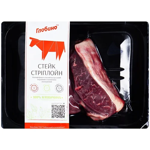 Стейк Глобино Стріплойн яловичий 500г