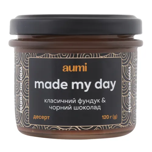 Десерт фундучно-шоколадний Made my day Aumi с/б 120г