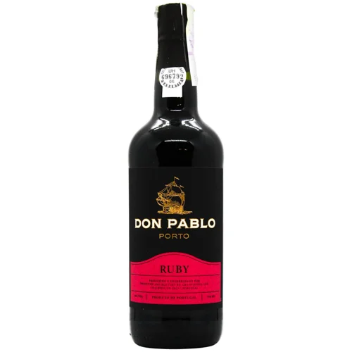 Вино Don Pablo Porto Ruby кріплене червоне солодке 19% 0,75л
