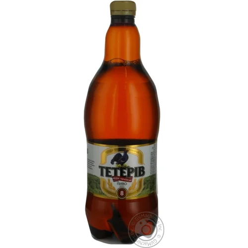 Пиво Тетерів світле 7% 1,2л