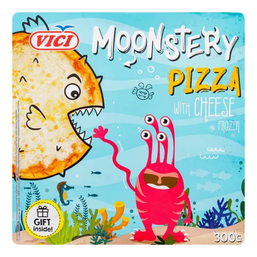 Піца заморожена з сиром Моцарелла Moonstery Vici к/у 300г