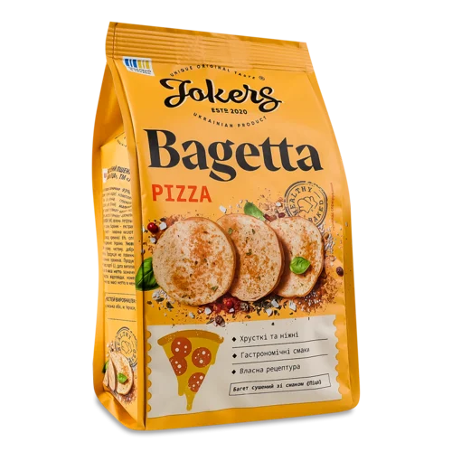 Багет Пшеничний Сушений Піца Jokers, м/у 75г