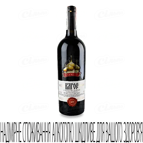 Вино Кагор Український Таїровський Преміум червоне солодке, 750мл