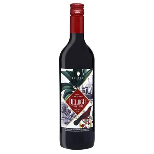 Вино Titakis Delogo червоне сухе 12% 0,75л