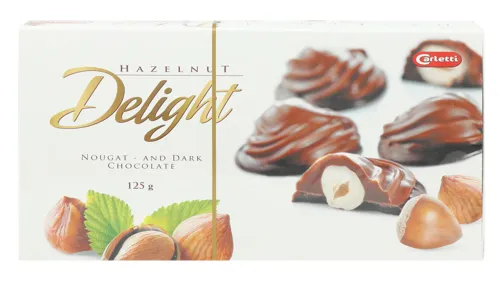 Конфети шоколадні «Delight» з лісовим горіхом