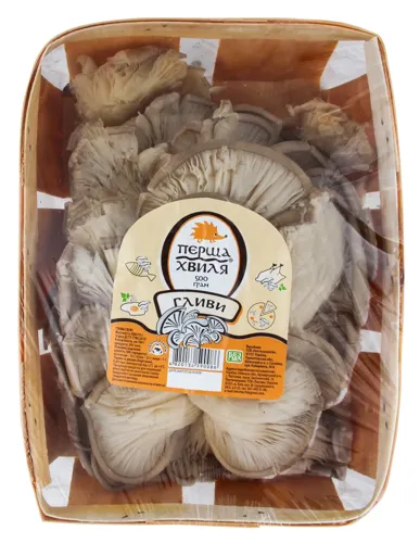 Гриби вешенки Перша хвиля фасовані