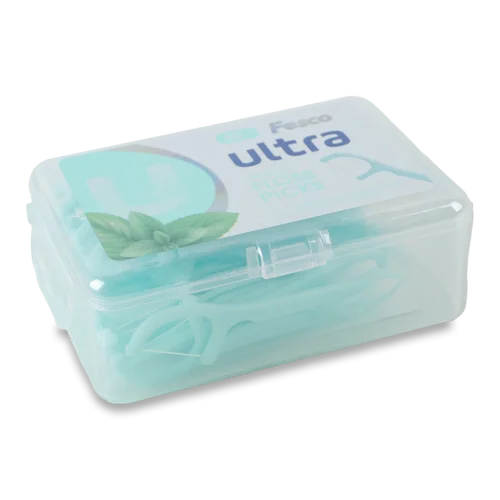 Зубна Нитка Mint Ultra Fesco, Тримач, 40 шт, в/ґ