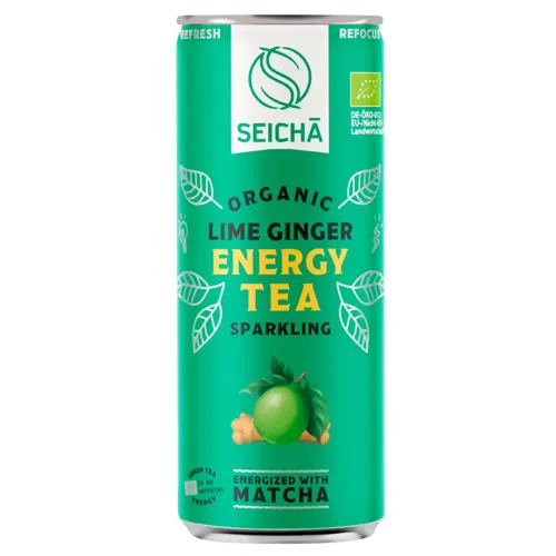 Напій Seicha Energy Tea Лайм-імбир 250мл