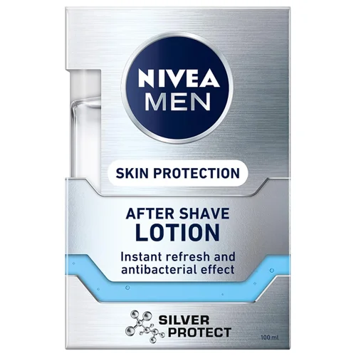 Лосьйон після гоління NIVEA MEN Срібний захист з антибактеріальним ефектом 100мл