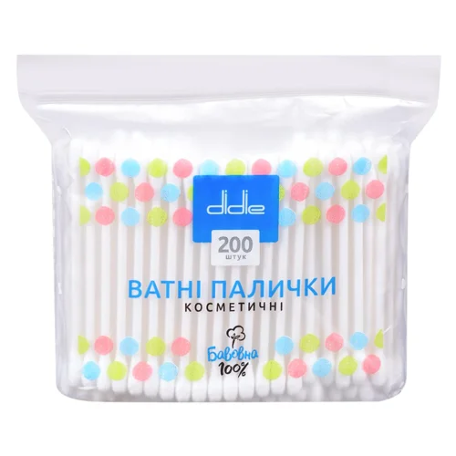 Ватні палички Didie гігієнічні 200шт