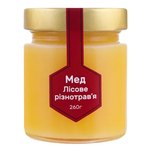 Мед Лісове різнотрав'я Медова еліта 260г