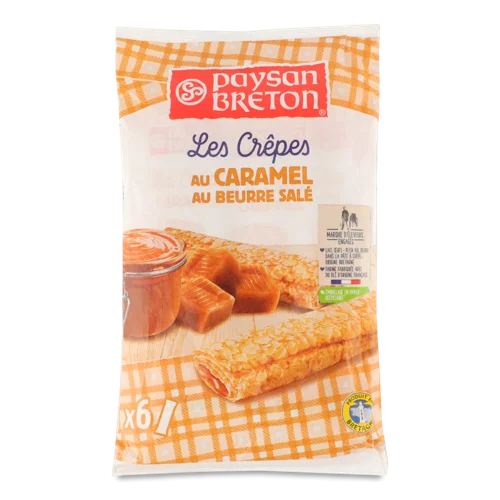 Млинці Paysan Breton Карамель І Солоне Масло, 200г