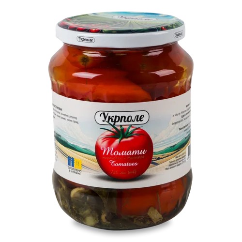 Мариновані Томати Укрполе, с/б 690г