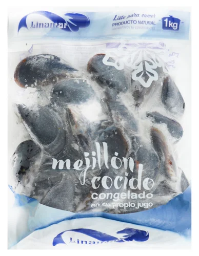 Мідії Вищого Ґатунку В/М, 1 Кг