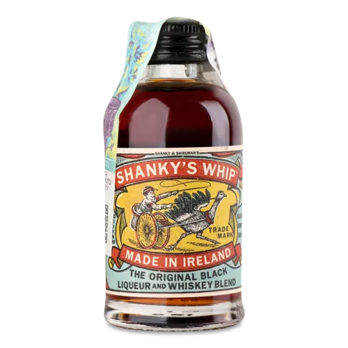 Лікер Shanky's Whip Чорний Ірландський Віскі, міні, 0.05л