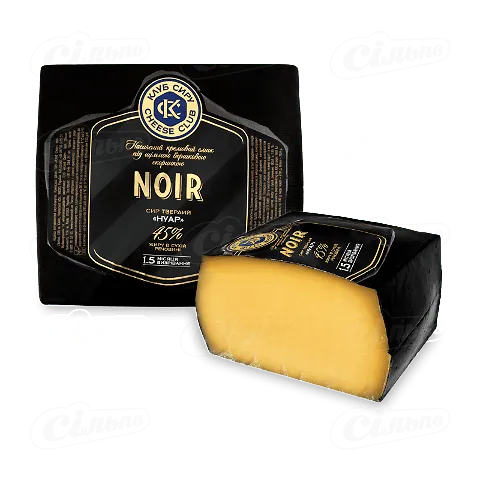 Сир «Клуб сиру» «Нуар» 45%, кг