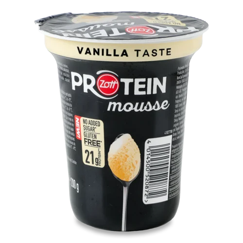 Протеїновий Мус З Ванільним Смаком Zott Protein, В/ґ, 200г