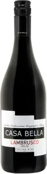 Вино ігристе Casa Bella Lambrusco Rosso Dolce червоне солодке 0.75л 8%